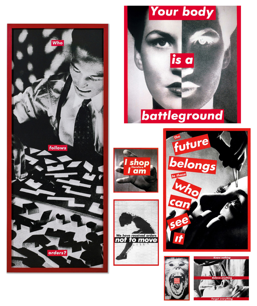Barbara Kruger - right display