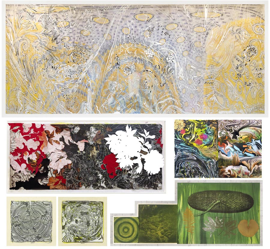 Judy Pfaff install