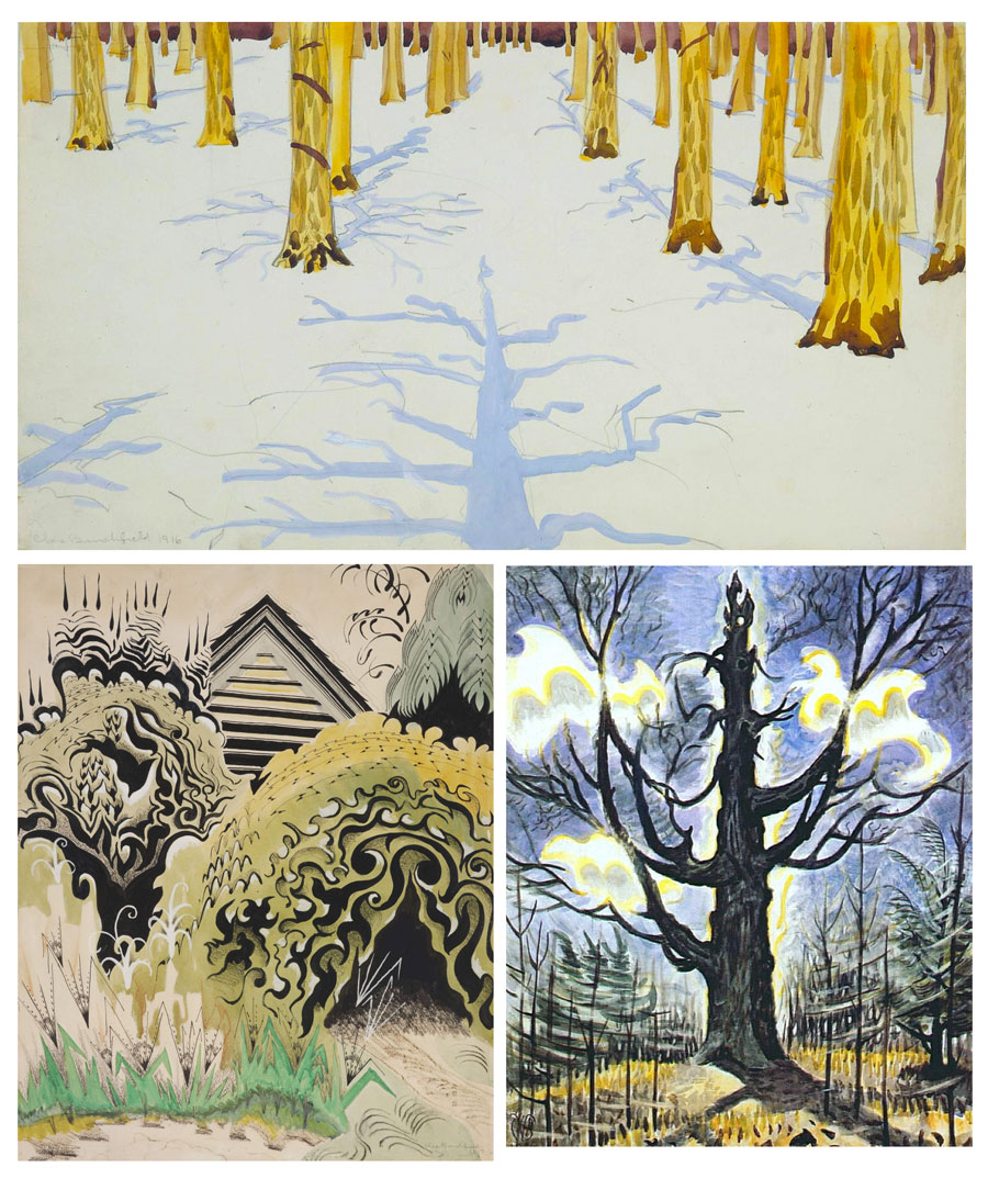 Charles Burchfield install
