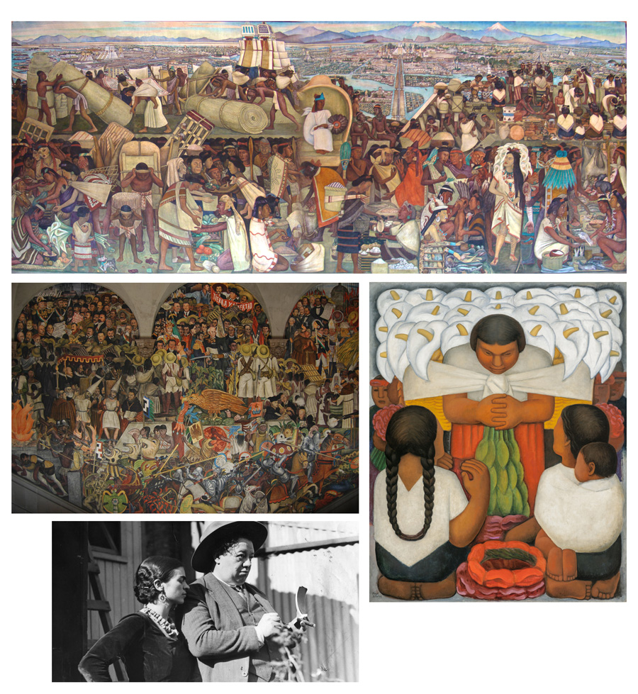 Diego Rivera install