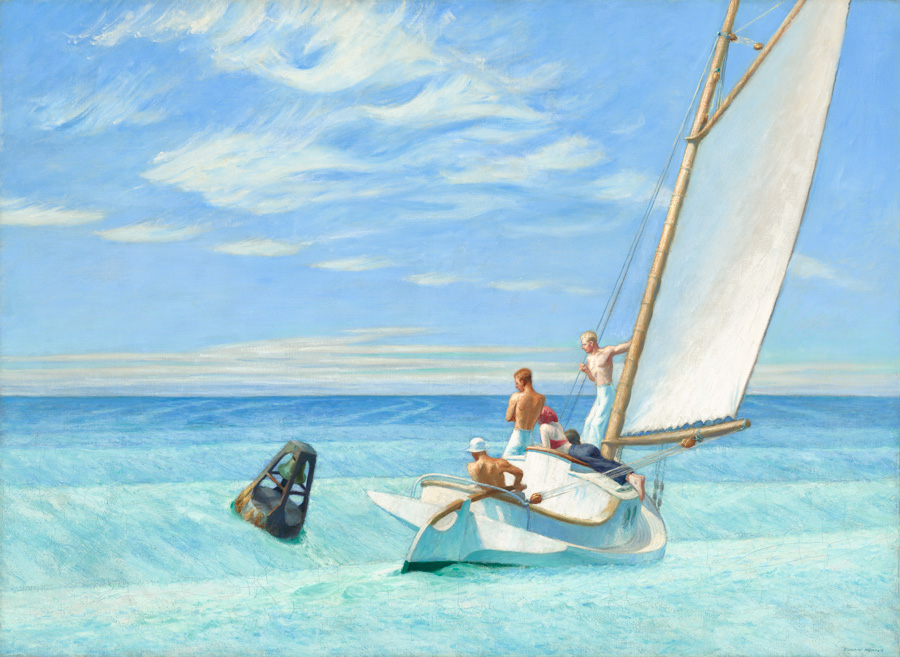 Edward Hopper install