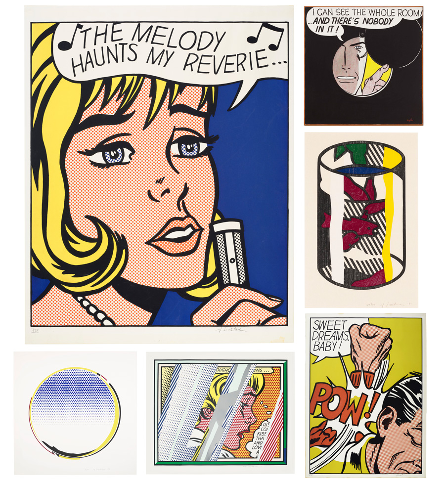 Roy Lichtenstein - left display